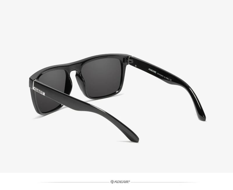 Fashion Guy's Sun Glasses From KDEAM Polarized Sunglasses Men Classic Design All-Fit Mirror Sunglass With Brand Box CE