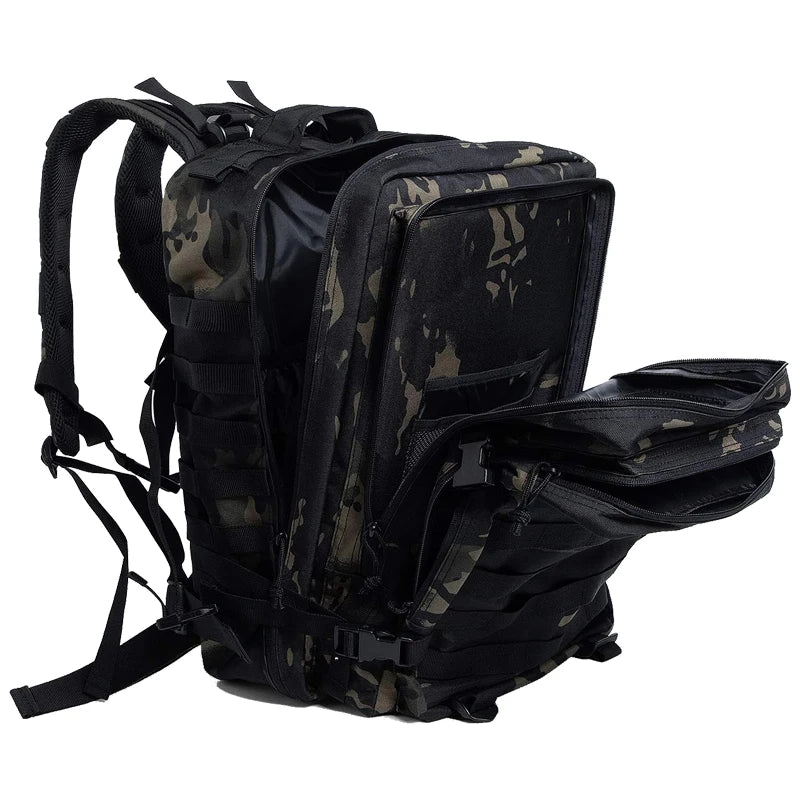 Outdoor Backpacks Molle Army Pack 3 Day Bug Out Bag Hiking Trekking Rucksack