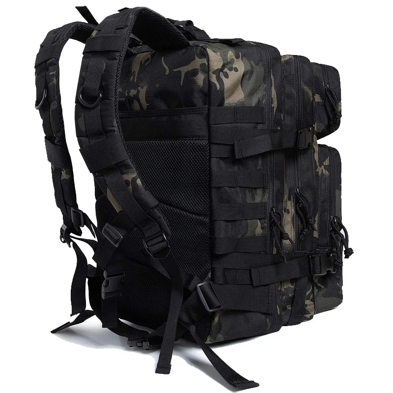 Outdoor Backpacks Molle Army Pack 3 Day Bug Out Bag Hiking Trekking Rucksack